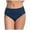 Navy, variant on Swimsuits For Women Solid Color Comfort Triangle Absorbent Swim Bottom Orange,S