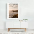 thumbnail image 2 of Shell Beach Scenic - Pismo Beach California Photography Coast Sunset Ocean Seascape Nature Landscape Minimalist White Framed Wall Art Print 16 x 24 inches, 2 of 3