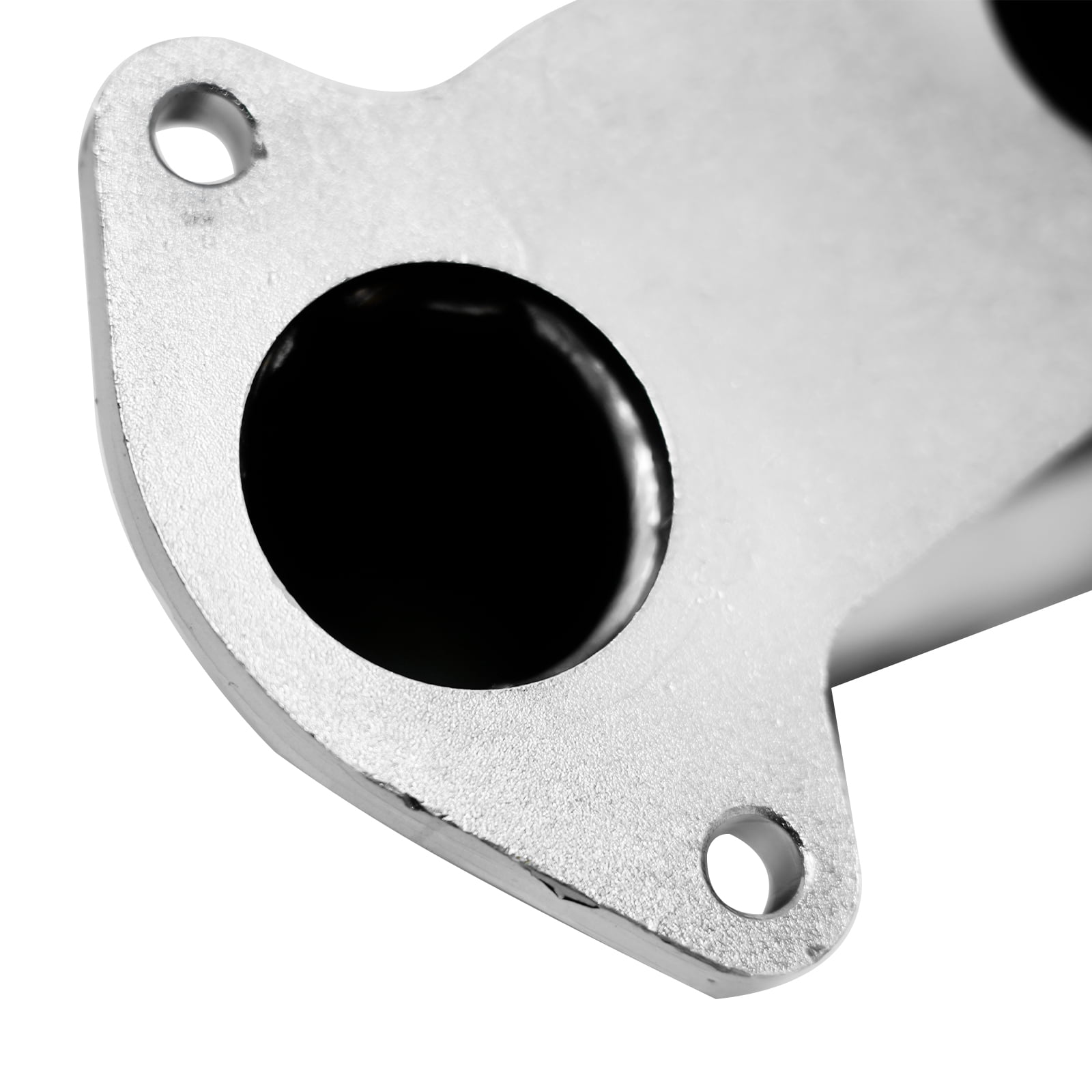 Mustrod Stainless Steel Shorty Exhaust Manifold Header for 2004-2010 Ford F-150 5.4L V8