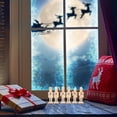 thumbnail image 6 of MRLESS 6-Pack Unfinished Wooden Nutcracker Figures 12cm for Christmas Holiday Decorations and New Year, 6 of 6