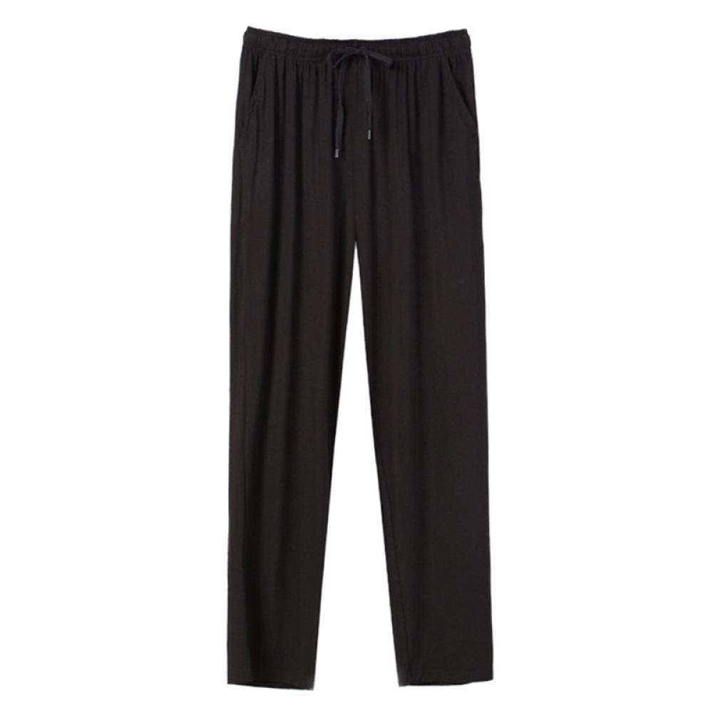 Wuffmeow Men s Extended Sizes Jersey Knit Sleep Pant L 4XL
