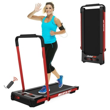 Under Desk Treadmill  Compact Electric Running Machine Features Remote Control