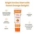 thumbnail image 3 of Himalaya Botanique Pasta de dientes para niños Sabor a naranja a base de hierbas Combate la placa Sin fluoruro Suave Sin sabores ni colores artificiales Sin SLS Sin gluten Sin crueldad Espuma vegana 4, 3 of 5