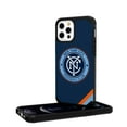 thumbnail image 6 of New York City FC iPhone Diagonal Stripe Design Rugged Case, 6 of 7
