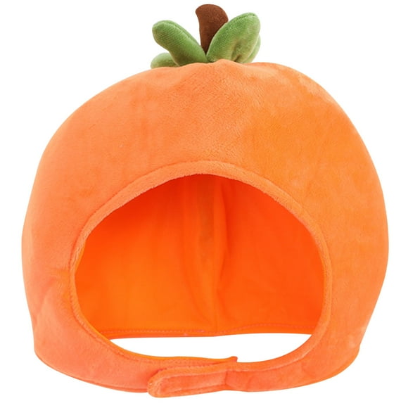 SHISUYAN Funny Fruit Persimmon Hat Halloween Cosplay Prop Hat Halloween Cosplay Hat