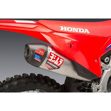 Yoshimura RS-12 Stainless Offroad Slip-On Exhaust with Carbon Fiber End Cap 228452S320