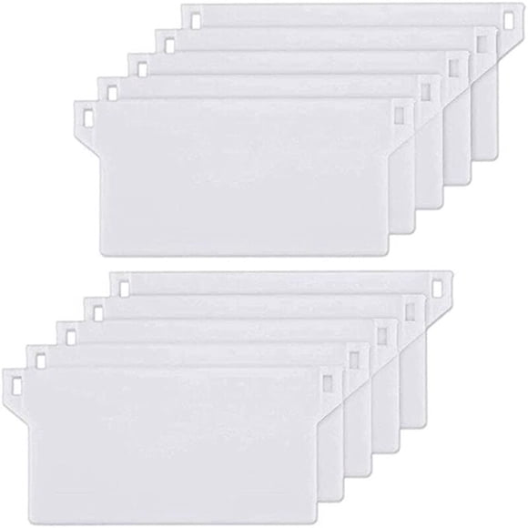 10pcs Californian Blind Weight Plate Ballast Vertical Blinds Weight Plate Vertical Blind Slat 127mm White Replacement Part