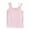Pink, variant on Kaemgyyd 3-14 Years Baby Girls Camisole Cotton Soft Breathable Sleeveless Tank Tops Cute Bow Solid Ribbed Undershirts