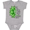 thumbnail image 3 of Inktastic Mental Health Awareness Green Sunflower Ribbon Boys or Girls Baby Bodysuit, 3 of 5