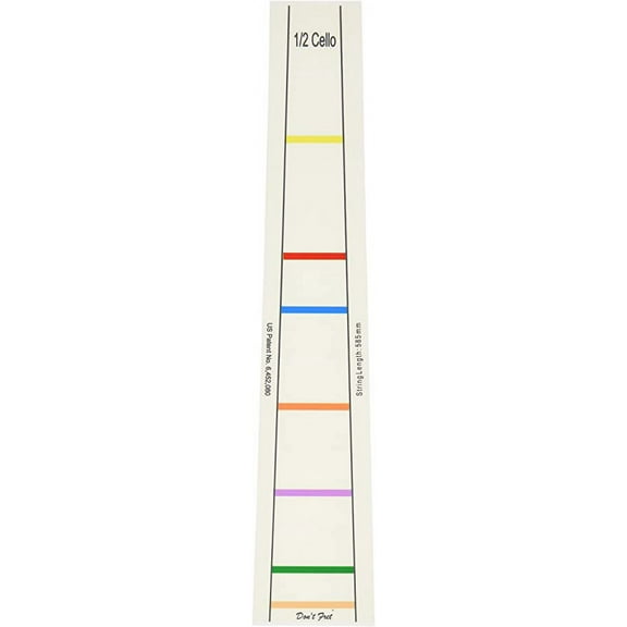 Don't Fret 108 Finger Position Indicators- Cello Accessories (1/1 size)