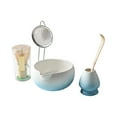 thumbnail image 3 of Kieccall Matcha Tea Set Ceramic Whisk Kit 5 Piece For Home Tea Time Matcha Preparing And Tea Serving Daily Use, 3 of 6