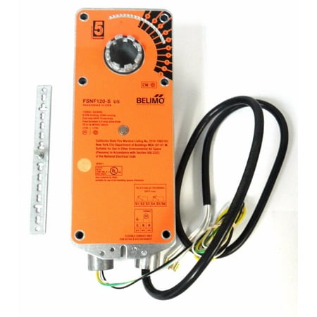 actuator belimo damper fsnf mounting