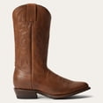 thumbnail image 2 of Men's Stetson Sharp Leather Boots Handcrafted Burnished Brown, 2 of 8