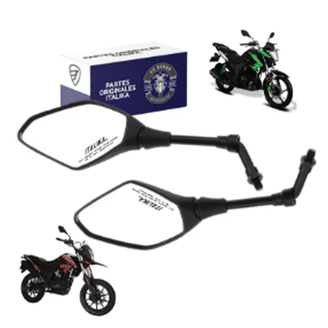 Juego Espejos Para Motocicleta Italika 150z 170z 250z
