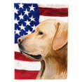 thumbnail image 1 of Labrador Retriever American Canvas House Flag - 28 x 0.01 x 40 in., 1 of 1