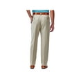 thumbnail image 3 of Haggar Men's Cool 18® Solid Pleat Front Pant Classic Fit 41114529486, 3 of 6