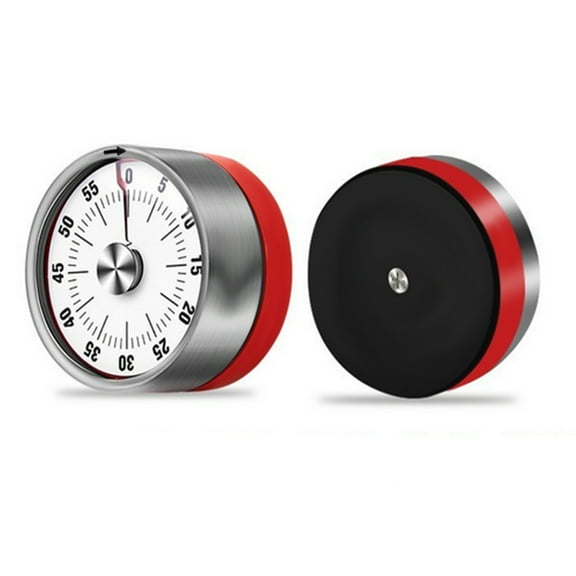 USYEEGOOC Analog Magnetic Backing Red Timers