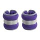 thumbnail image 1 of 2 pesas para muñecas y tobillos para hombres y mujeres, con correa ajustable, para brazos y piernas, para correr, trotar, fitness, entrenamiento de 1 kg morado, 1 of 8