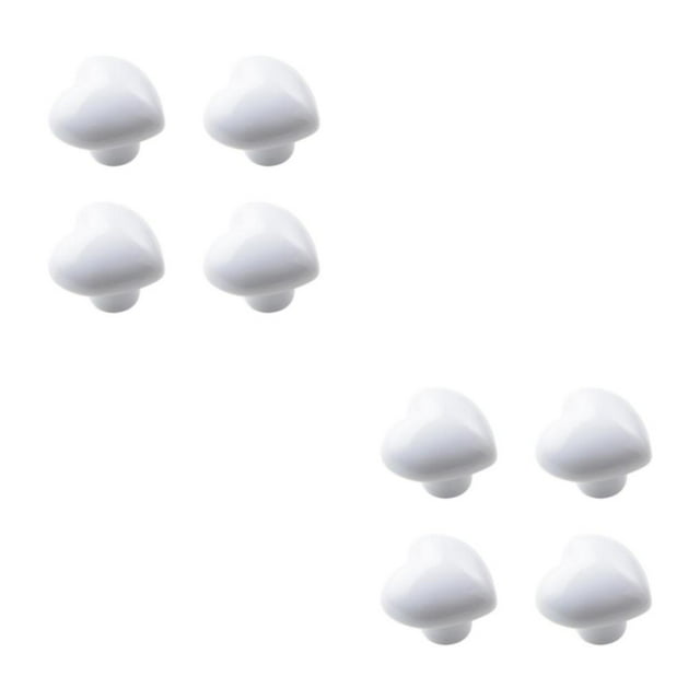 Wosthever Tiradores de puertas de armario de fácil reemplazo, pomos de armario de actualización Simple, 4 pack/lote Type4 NO4