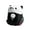 Black & White 1pc, variant on Farfi Wooden Bear Figurine Miniature Bear Statue Rustic Animal Tabletop Ornament for Bedroom Nursery Playroom Decor (Black 1pc)