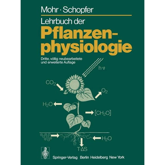 Lehrbuch Der Pflanzenphysiologie, (Paperback)