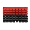 thumbnail image 2 of STAWAY Bacs de Rangement Muraux - Organisateur de 48 Bacs pour Outils, Écrous, Boulons et Petites Pièces - Empilable, Durable, Solution Gain de Place pour Garage et Maison, 2 of 9