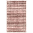 thumbnail image 2 of SAFAVIEH Abstract Stephanie Plaid Wool Area Rug, Red/Ivory, 3' x 5', 2 of 11