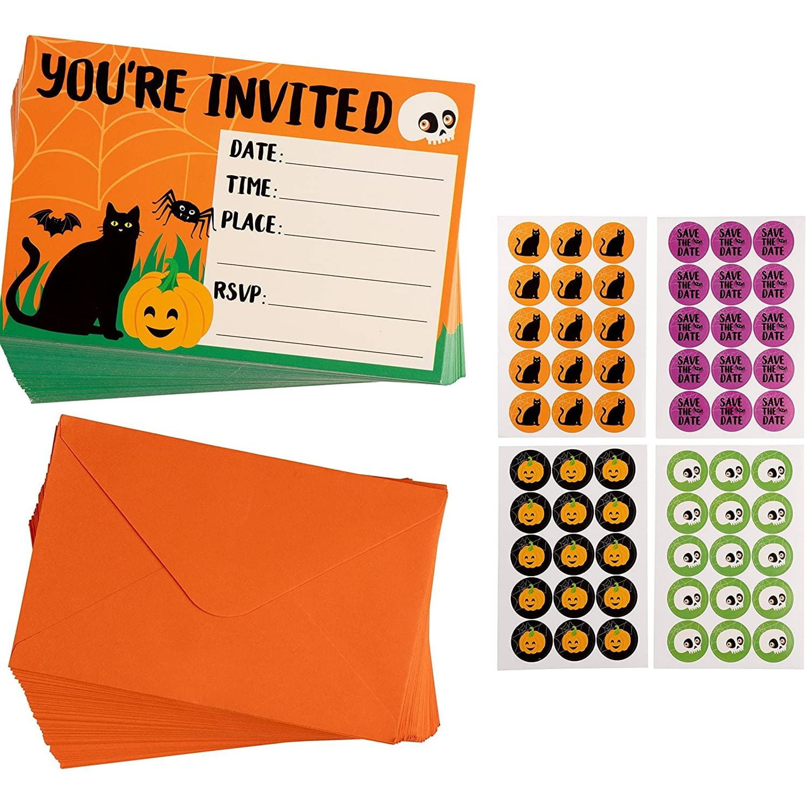 12pack birthday Dead pool  Party Invitations with matching envelopes 