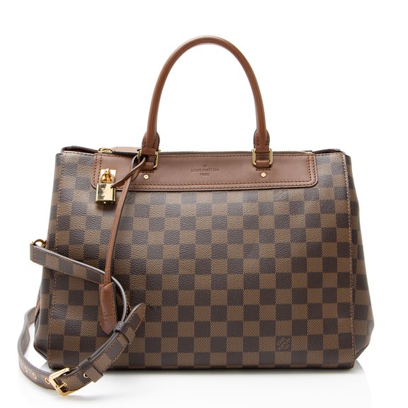 Pre-Owned Louis Vuitton Damier Ebene Greenwich Satchel