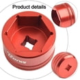 thumbnail image 3 of Bicycle Fork Wrench Bike Shoulder Cover Remover Repair Tool 32mm Cycling Sleeve Suspension Cap Removal Installation Tool, 3 of 12