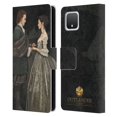 thumbnail image 1 of Head Case Designs Officially Licensed Outlander Portraits Claire & Jamie Painting Leather Book Wallet Case Cover Compatible with Google Pixel 4, 1 of 6