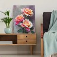 thumbnail image 5 of UXIEQU Rose Canvas Wall Art Decor 15.75x11.81 Inches, 5 of 8