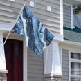 thumbnail image 4 of Square Decorative Flag 2x3ft Decorative Flag Without Flagpole For Home Office Outdoor Road Basketball Court Slateblue Marble_3, 4 of 7