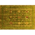thumbnail image 1 of Ahgly Company Indoor Rectangle Oriental Yellow Industrial Area Rugs, 2' x 5', 1 of 4