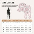 thumbnail image 4 of Naloa Christmas Snowflakes Pajamas for Women Set, Womens Pajama Sets, Lounge Sets for Women, 2pjs for Women-Small, 4 of 7