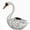 A, variant on QuanTara Solar Metal Crane Statue with Hollow Cutout LEDs, 39" White Garden Heron Sculpture, Waterproof Wrought Iron Yard Art with Warm Light for Patio, Lawn & Pond Decor