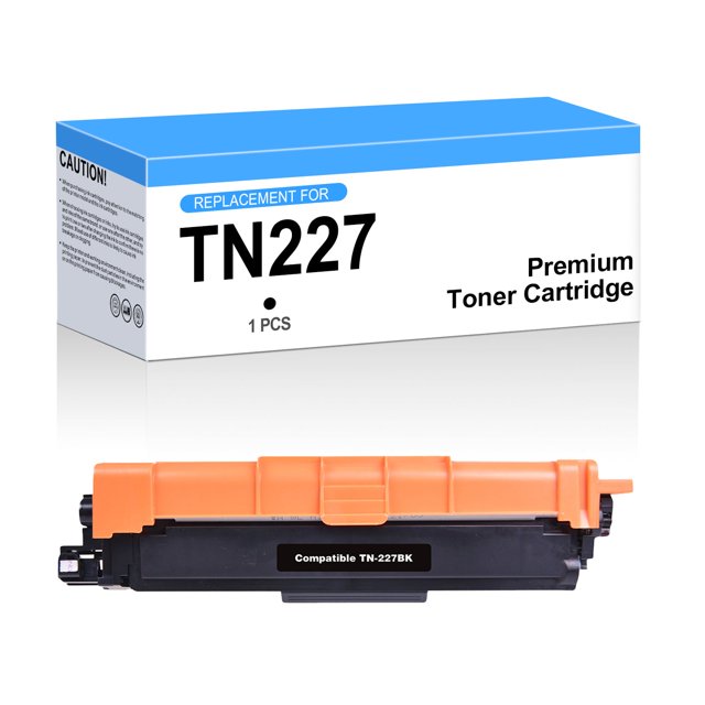 Cartouche de Toner Noir Compatible TN-227 avec Puce par Superink