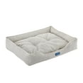 thumbnail image 4 of Sam's Pets Arlo® Medium Brown Plaid Dog Bed, 4 of 11