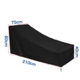 thumbnail image 3 of Sillón impermeable Sunnimix Cubierta de salón antipolvo para Sillas reclinables 210x75x80x40cm, 3 of 8