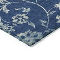 thumbnail image 4 of Addison Rugs Chantille Indoor/Outdoor Transitional Floral Navy Washable Rectangle Rug, 5' x 7'6", 4 of 6