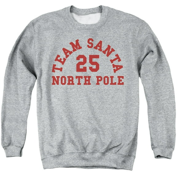 Christmas Team Santa Unisex Adult Crewneck Sweatshirt