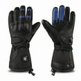 thumbnail image 1 of Savior Professional Heated Motorcycle Gloves for Men Women,Dual Mode Electrically Heated Waterproof and Windproof Gloves with 12V Charging Cord,Suitable for Winter Riding,Skiing,etc., 1 of 11