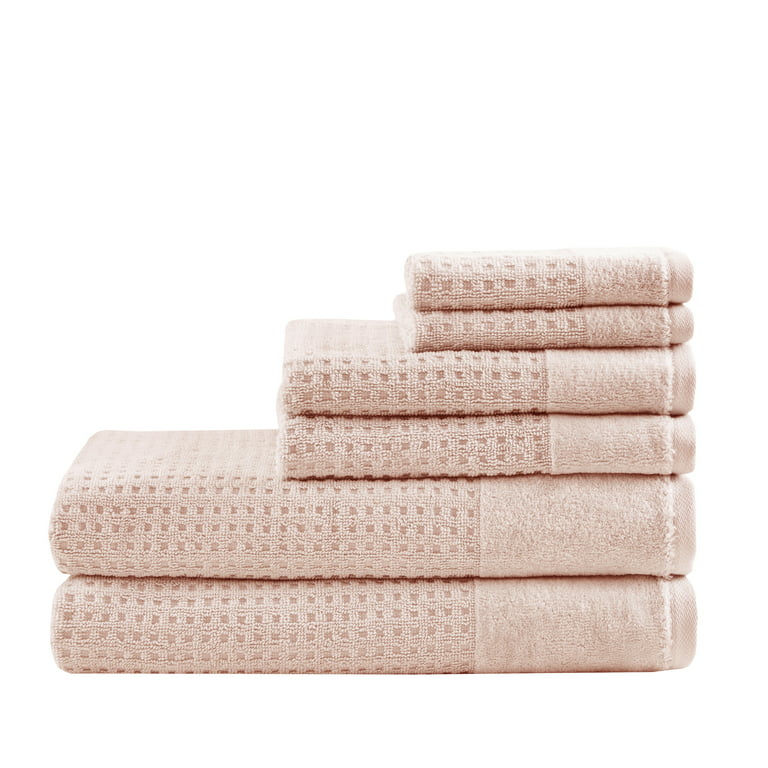 COTTON CRAFT Euro Spa Waffle Wash Cloth - Set of 12 Luxury Pure Ringspun  Cotton Waffle Weave Bathroom Face Towel - Everyday Plush Absorbent Hotel  Gym