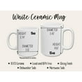 thumbnail image 4 of Personalized First Father’s Day Photo Mug, Custom New Dad Gift, 4 of 4