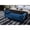 Blue, variant on Blue Velvet Storage Ottoman 63", Stylish and Functional, Ideal for Various Interior Spaces
