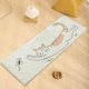 thumbnail image 1 of Fiudx Alfombra de Baño de Microfibra Suave, Antideslizante, Absorbente E Impermeable, de Secado Rápido, Ideal para Decoración Moderna Del Hogar, Fácil de Limpiar, Lavable a Máquina, 40 X 119 Cm., 1 of 6