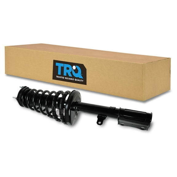 TRQ Rear Left Complete Strut & Coil Spring Assembly Drivers Side Fits Select 1997-2001 Toyota Camry 1999-2003 Solara