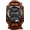 brown, variant on Steampunk Leather Cuff Watch: Men Women Punk Rock Wide Leather Band Analog Quartz Wrsit Watches Big Round Dial Outdoor Casual Watch