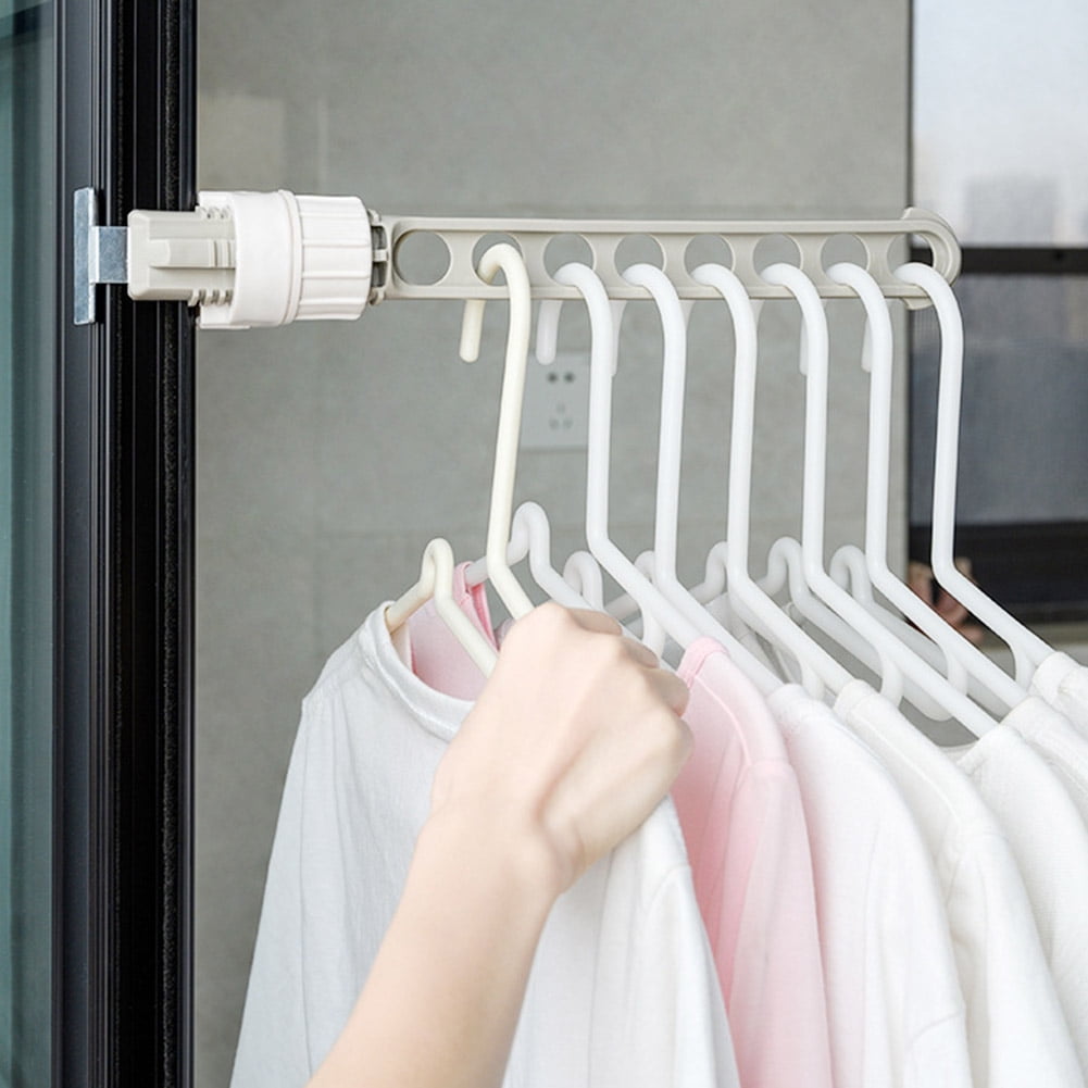 Portable Clothes Drying Rack Hangers Multi Functional Hangers