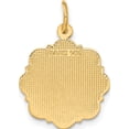 thumbnail image 4 of 14K Yellow Gold Rn Registered Nurse Disc Charm (25 X 15) Made In United States c1785, 4 of 6